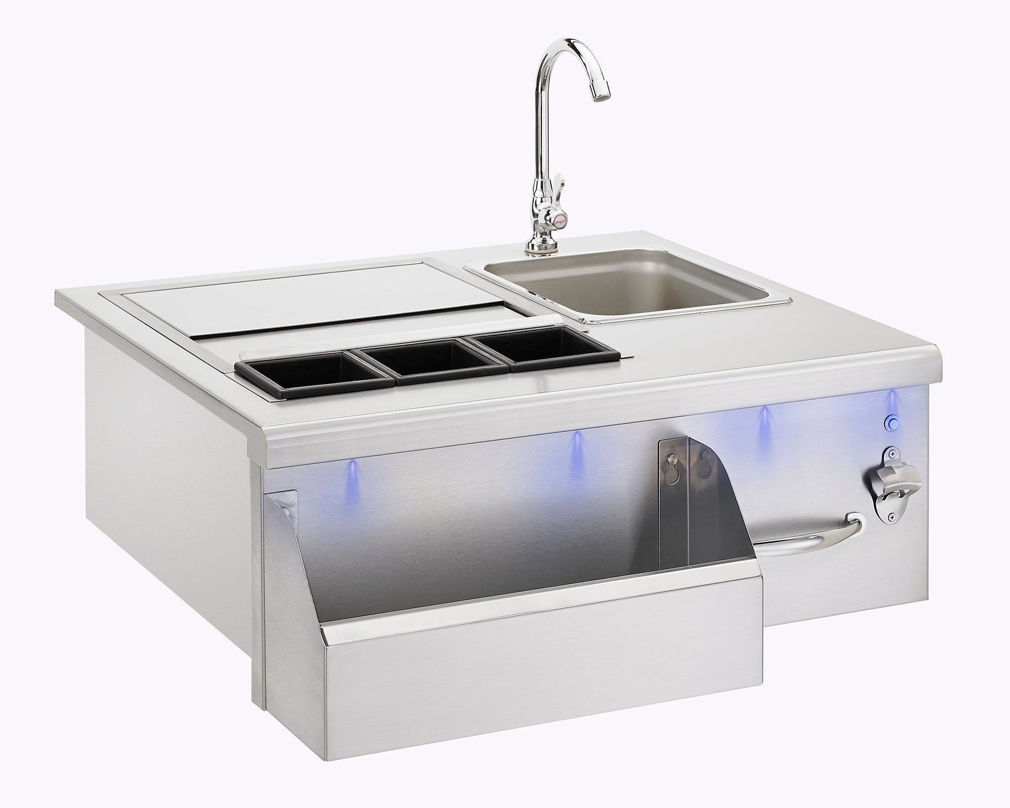 Summerset Built-In Beverage Center with Sink & 40 lb. Ice Bin