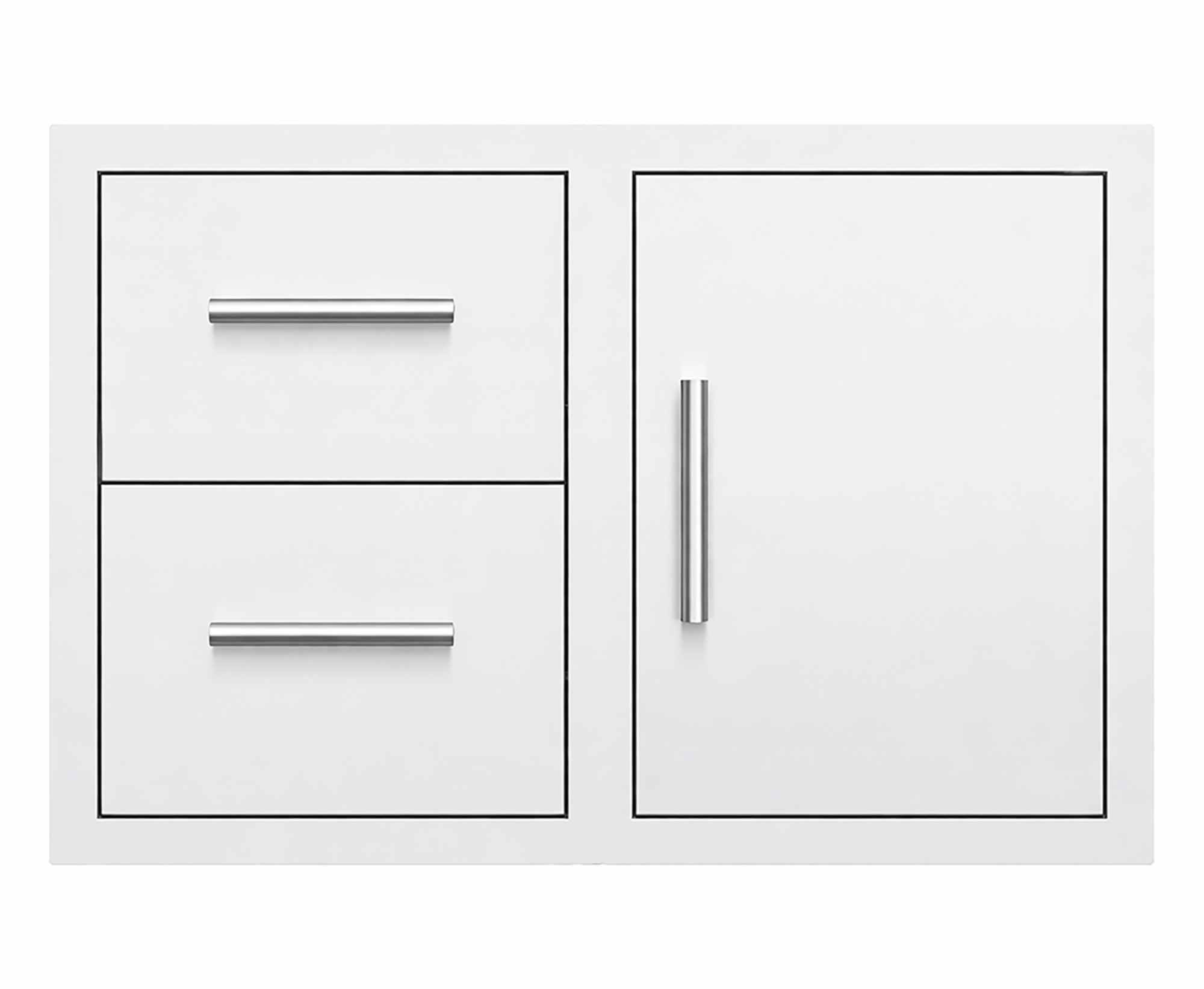 Summerset 2-Drawer & Access Door Combo – Built-In Outdoor Kitchen Storage